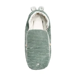 KAISER PLUSHY Babyschalen Fußsack Mineral Green*Kinder Kindersitz Zubehör