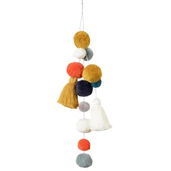 kikadu Pompom und Tassel Anhänger* Deko & Accessoires