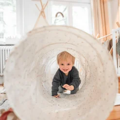 LITTLE ONE Pop-Up Spieltunnel*Kinder Rollenspiele|Krabbelspielzeug