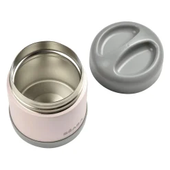 Bu00c8ABA Portionsbehätler Edelstahl 300ml Hellrosa* Nahrungsbehälter