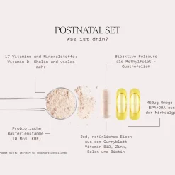 Lunary Postnatal Set Daily Essential plus Postnatal Boost* Hausapotheke|Nahrungsergänzung & Vitamine