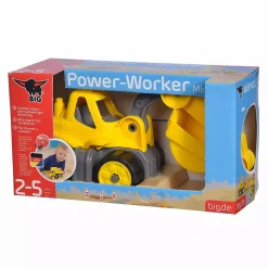BIG Power-Worker Mini Bagger*Kinder Lernspielzeug|Spielzeug Ab 2 Jahre