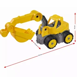 BIG Power-Worker Mini Bagger*Kinder Lernspielzeug|Spielzeug Ab 2 Jahre