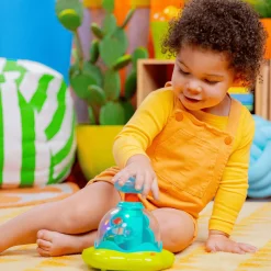 BrightStarts Press & Glow Spinner*Kinder Lernspielzeug|Musik