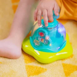 BrightStarts Press & Glow Spinner*Kinder Lernspielzeug|Musik