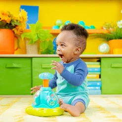 BrightStarts Press & Glow Spinner*Kinder Lernspielzeug|Musik