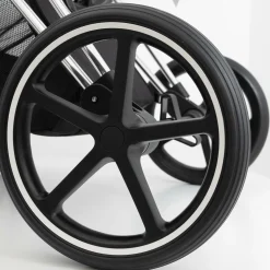 cybex PLATINUM Priam Rahmen Chrome Black*Kinder Kombi-Kinderwagen