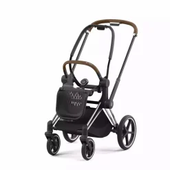 cybex PLATINUM Priam Rahmen Chrome Brown*Kinder Kombi-Kinderwagen