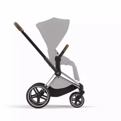 cybex PLATINUM Priam Rahmen Chrome Brown*Kinder Kombi-Kinderwagen