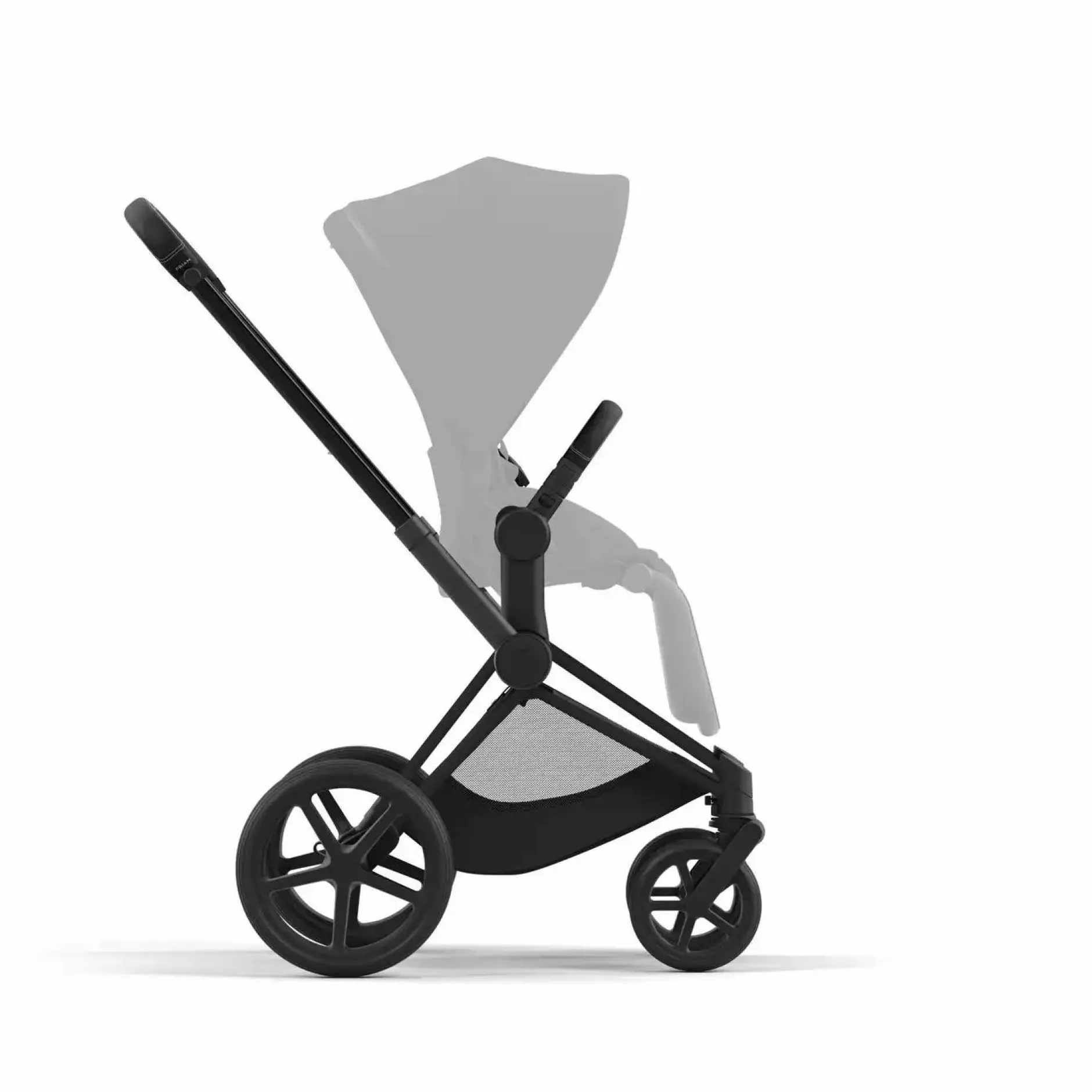 cybex PLATINUM Priam Rahmen Matt Black*Kinder Kombi-Kinderwagen