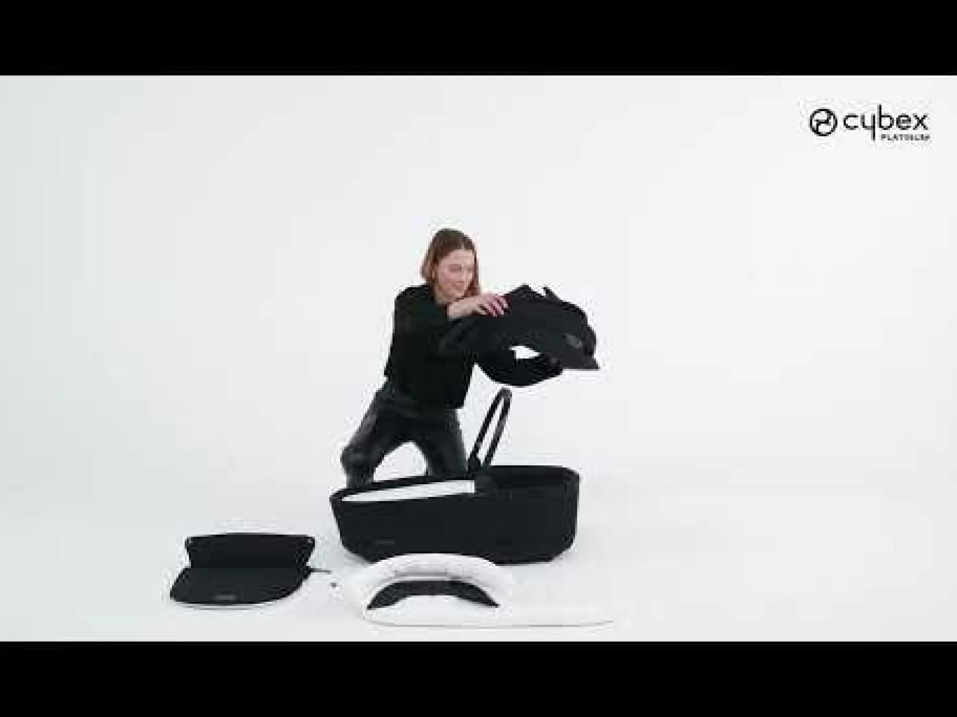 cybex PLATINUM Priam Wanne Lux Sepia Black*Kinder Kinderwagen Zubehör