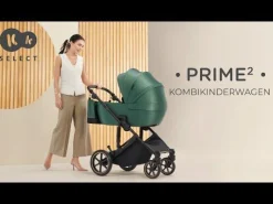 Kinderkraft Prime 2 2in1 Venezian Black*Kinder Kombi-Kinderwagen