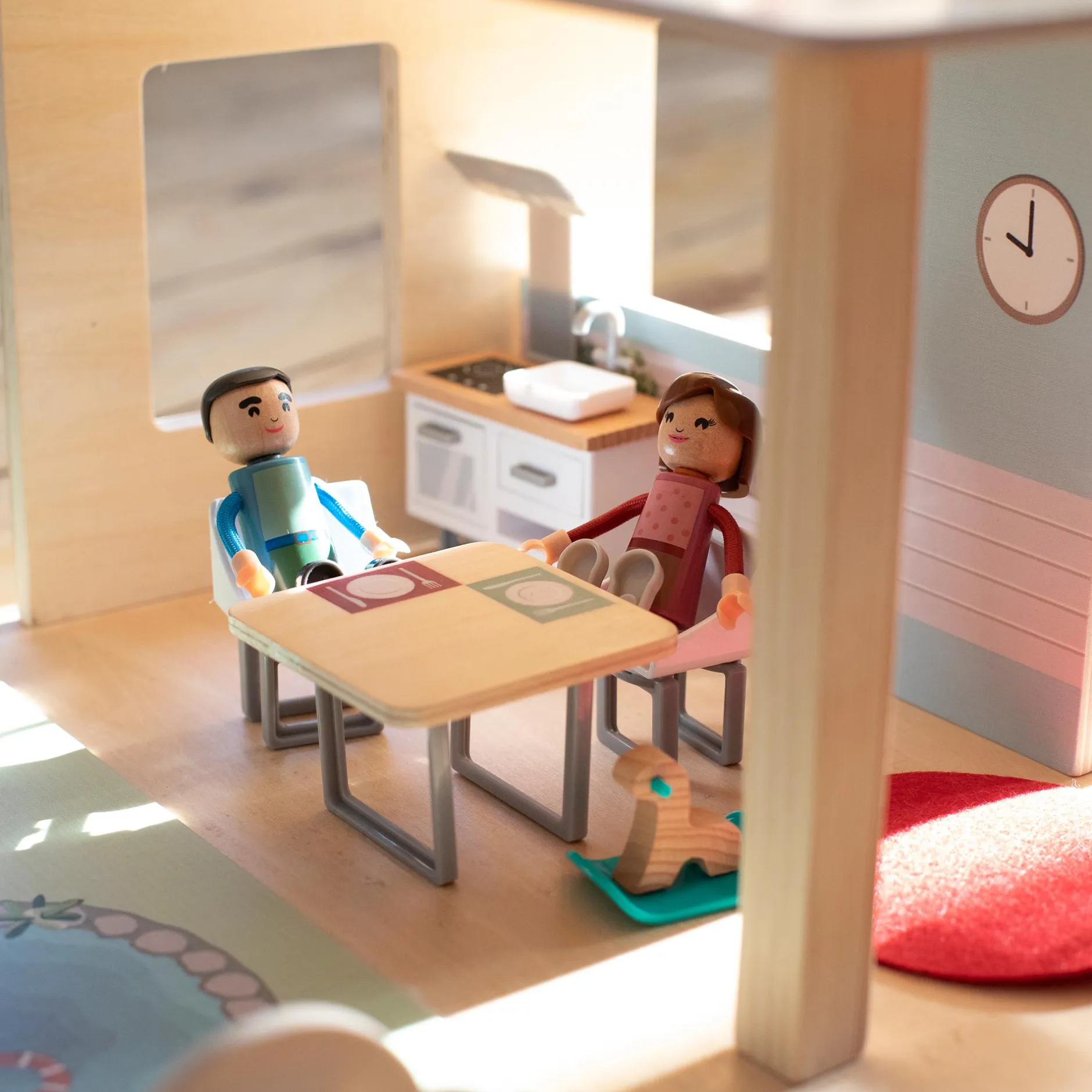 Eichhorn Puppenhaus mit Möbeln*Kinder Puppen & Puppenwagen|Spielzeug Ab 3 Jahren