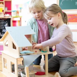 Eichhorn Puppenhaus mit Möbeln*Kinder Puppen & Puppenwagen|Spielzeug Ab 3 Jahren