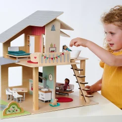 Eichhorn Puppenhaus mit Möbeln*Kinder Puppen & Puppenwagen|Spielzeug Ab 3 Jahren