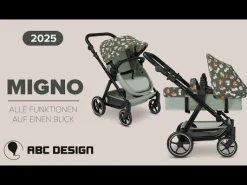 ABC DESIGN Puppenwagen Migno - Teddy*Kinder Puppen & Puppenwagen
