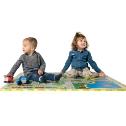 Hakuna matte Puzzlematte City*Kinder Konstruktionsspielzeug
