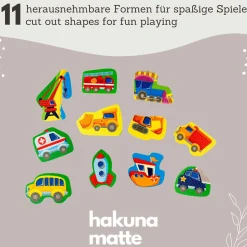 Hakuna matte Puzzlematte City*Kinder Konstruktionsspielzeug