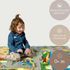 Hakuna matte Puzzlematte City*Kinder Konstruktionsspielzeug