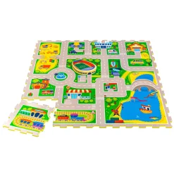 Hakuna matte Puzzlematte City*Kinder Konstruktionsspielzeug