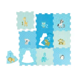 bieco Puzzlematte Tiere und Zahlen*Kinder Konstruktionsspielzeug