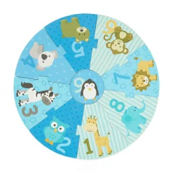 bieco Puzzlematte Tiere und Zahlen*Kinder Konstruktionsspielzeug