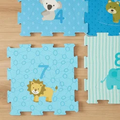 bieco Puzzlematte Tiere und Zahlen*Kinder Konstruktionsspielzeug