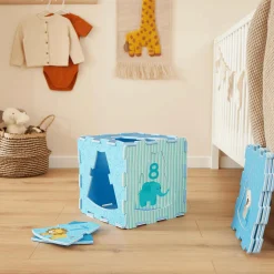 bieco Puzzlematte Tiere und Zahlen*Kinder Konstruktionsspielzeug