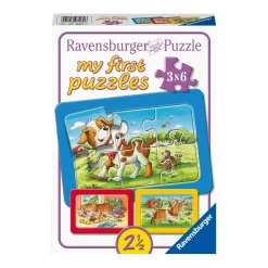 Ravensburger Rahmenpuzzle Meine Tierfreunde*Kinder Lernspielzeug