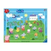 Ravensburger Rahmenpuzzle Seilspringen mit Peppa Wutz*Kinder Lernspielzeug|Spielzeug Ab 4 Jahren