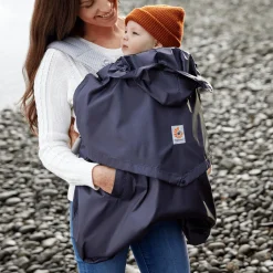 ERGObaby Rain & Wind Carrier Cover Charcoal* Tragezubehör