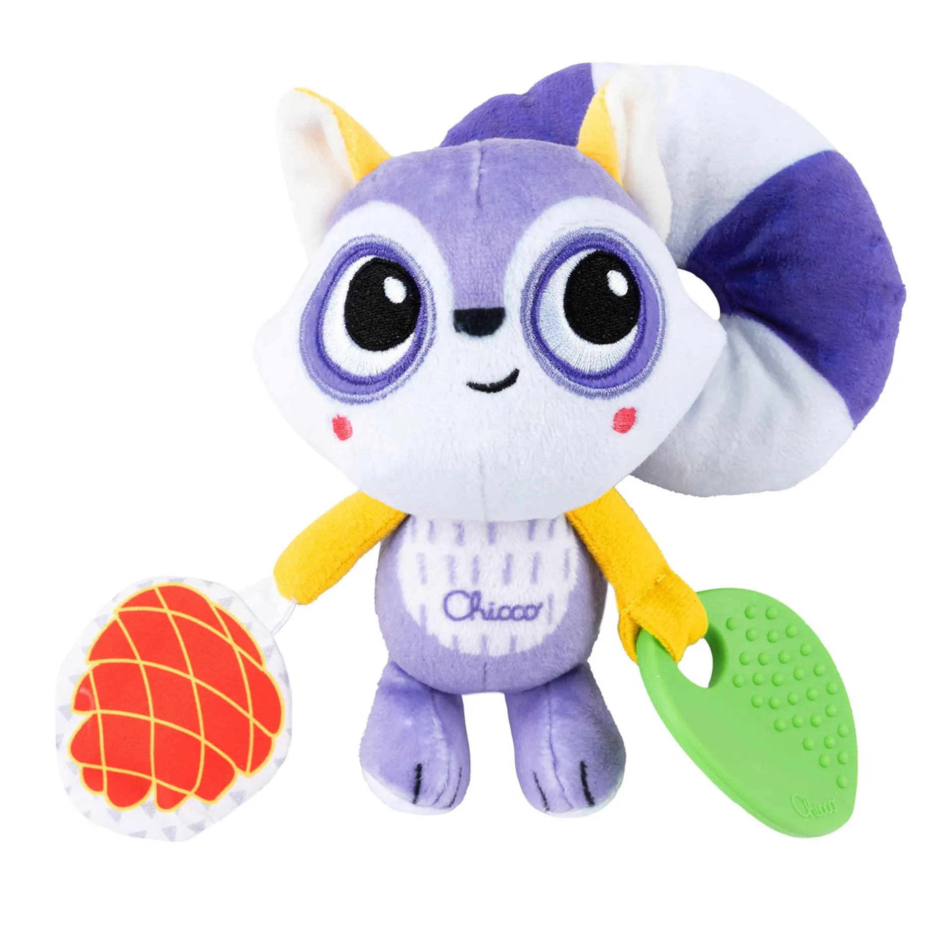 chicco Rassel Raccoon On The Go* Zahnungshilfen|Rasseln & Greiflinge