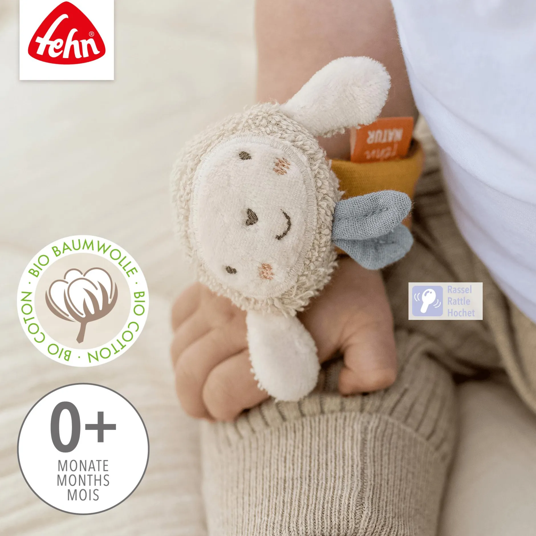 fehn Rasselarmband Schaf* Rasseln & Greiflinge