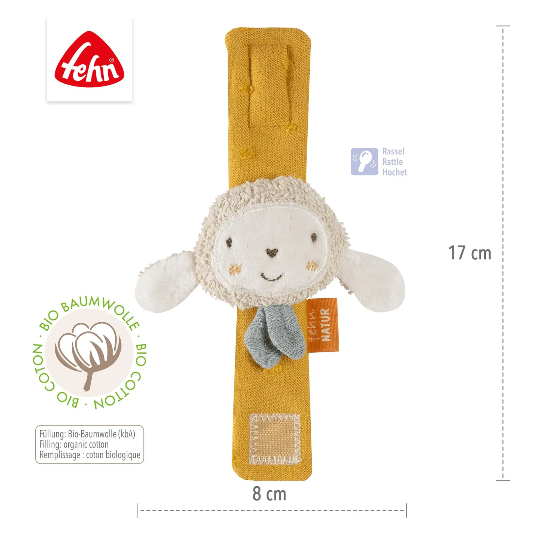 fehn Rasselarmband Schaf* Rasseln & Greiflinge