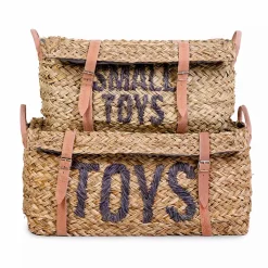 CHILDHOME Rattan Aufbewahrungsbox 2er Set* Deko & Accessoires