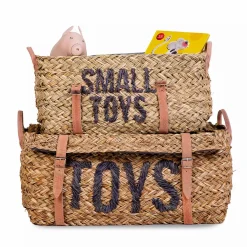 CHILDHOME Rattan Aufbewahrungsbox 2er Set* Deko & Accessoires
