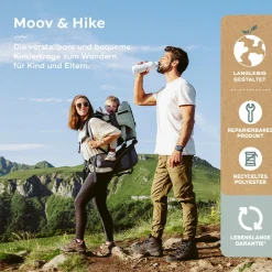 babymoov Rückentrage Moov & Hike* Kraxen & Schultertragen