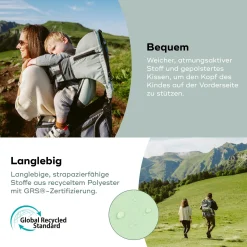 babymoov Rückentrage Moov & Hike* Kraxen & Schultertragen