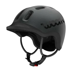 Woom Ready Kinderhelm XS Charcoal Metallic* Fahrradhelme