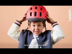 Woom Ready Kinderhelm XS Charcoal Metallic* Fahrradhelme