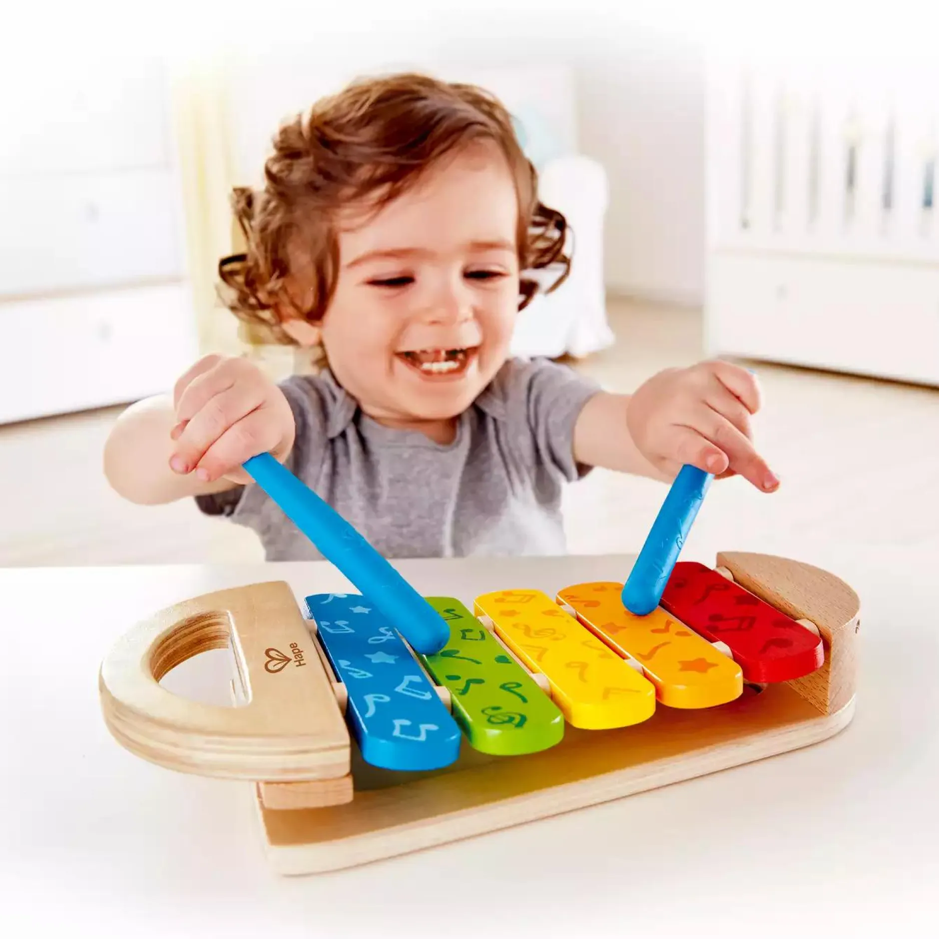 Hape Regenbogen Xylophon*Kinder Musik