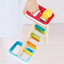 Hape Regenbogen-Klopfbank*Kinder Holzspielzeug