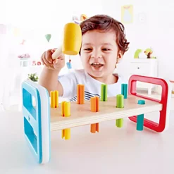 Hape Regenbogen-Klopfbank*Kinder Holzspielzeug