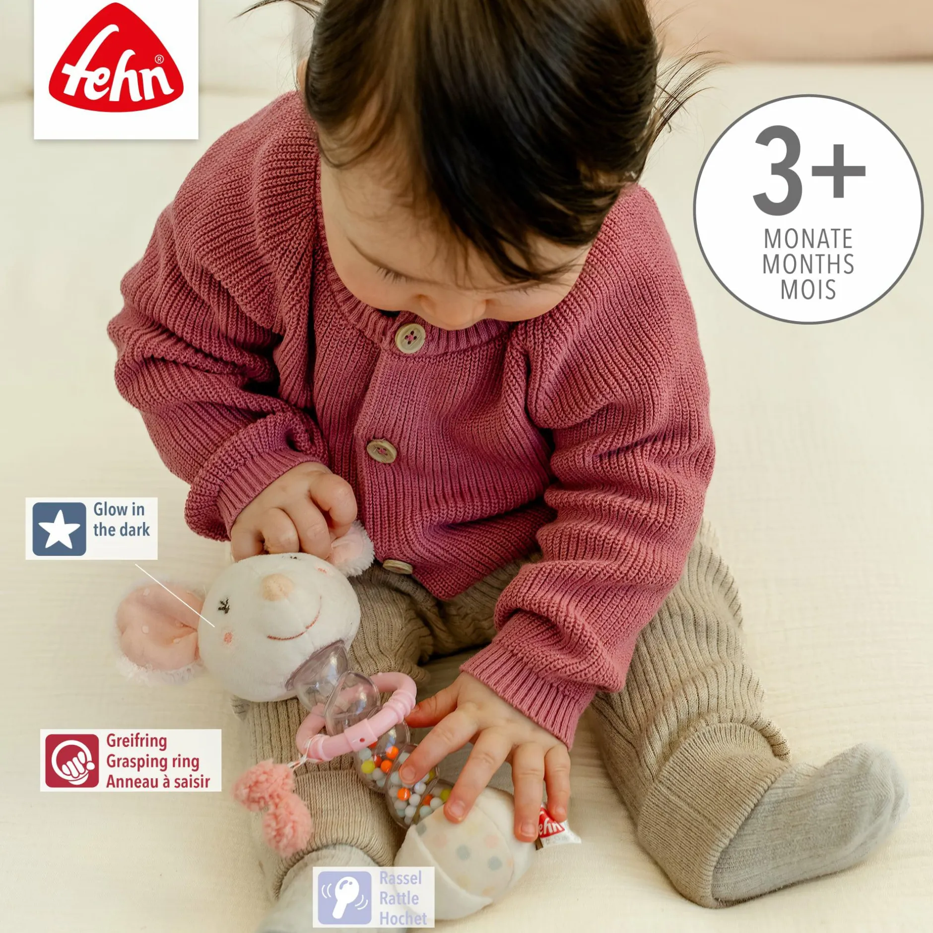 fehn Regenmacher Maus* Rasseln & Greiflinge