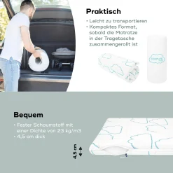 babymoov Reisebettmatratze Cosy'Lite Nomad 120 x 60 cm* Matratzen