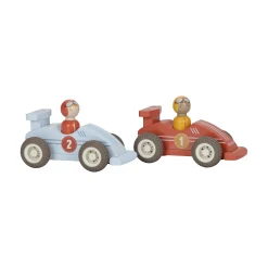 LITTLE DUTCH Rennwagen Rückziehautos*Kinder Lernspielzeug|Holzspielzeug