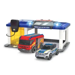 DICKIE TOYS Rescue Station*Kinder Lernspielzeug|Spielzeug Ab 3 Jahren