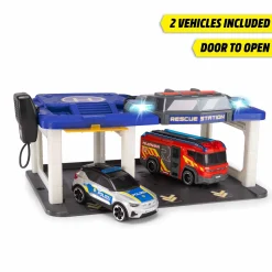 DICKIE TOYS Rescue Station*Kinder Lernspielzeug|Spielzeug Ab 3 Jahren