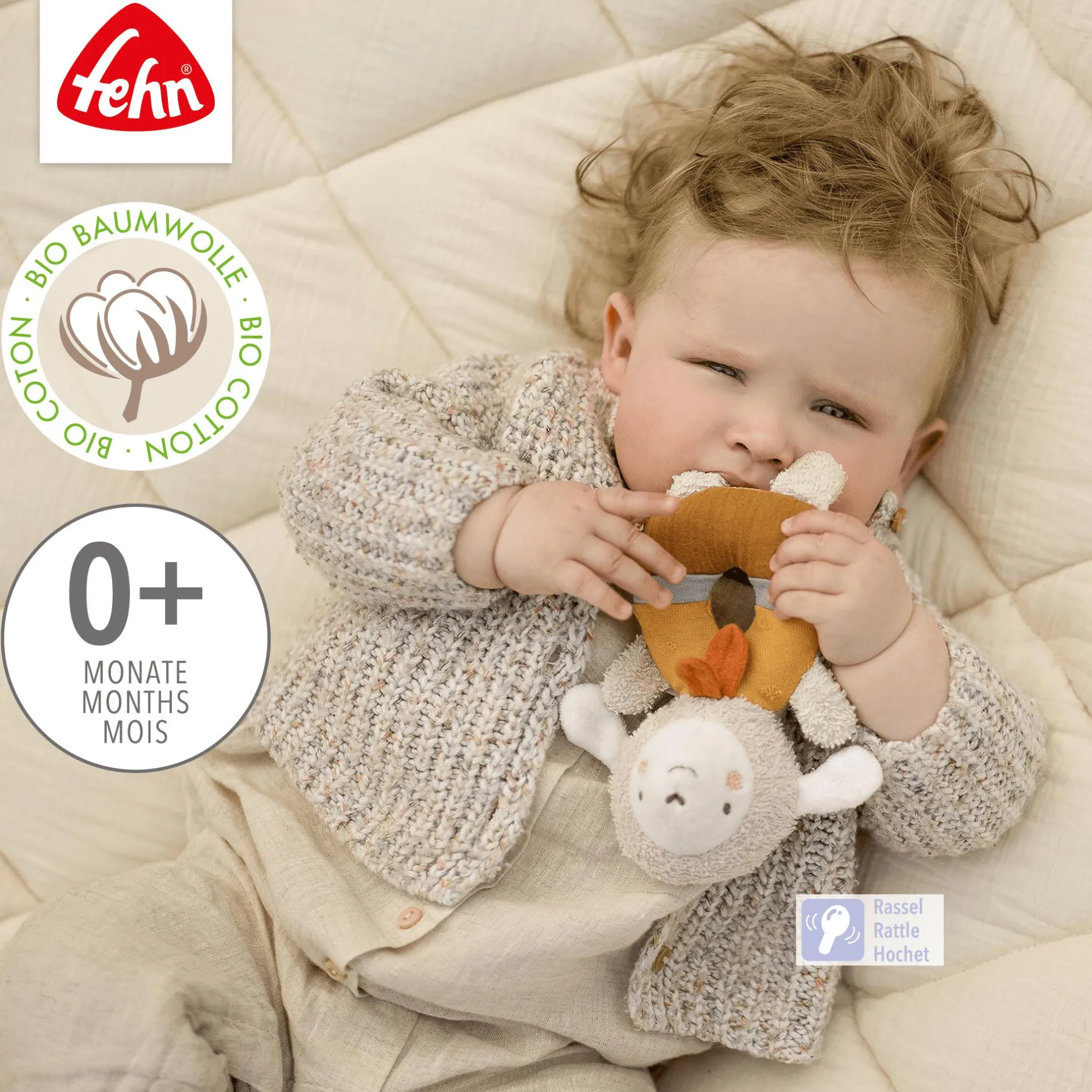 fehn Ring-Greifling Schaf* Rasseln & Greiflinge