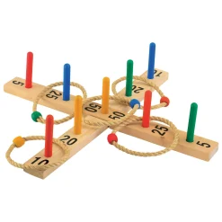 Outdoor active Ringwurfspiel aus Holz*Kinder Lernspielzeug|Spielzeug Ab 3 Jahren